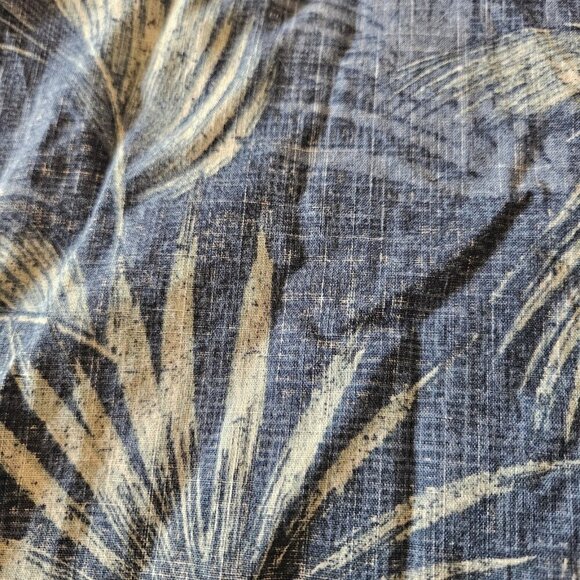 RedHead XL Palm Tree Hawaiian Shirt 100% Cotton Blue Tropical Button‑Down XL - Picture 5 of 9